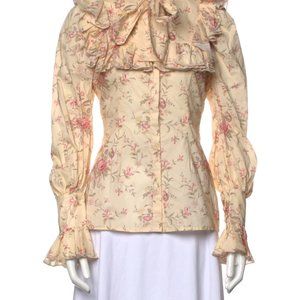 Selkie Floral Blouse NWT 4X